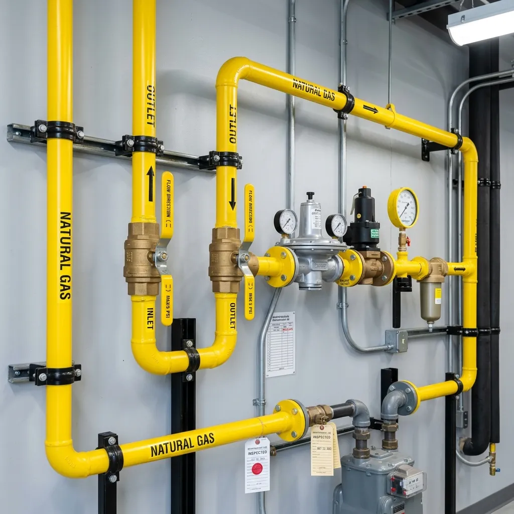 Gas Line Services Plumber in Home Gardens, CA